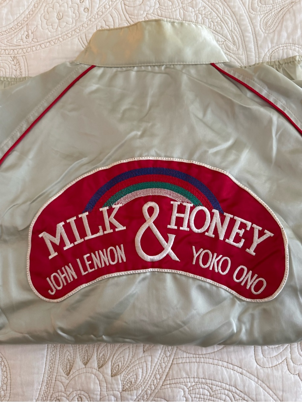 Milk & Honey Concert Tour satin jacket